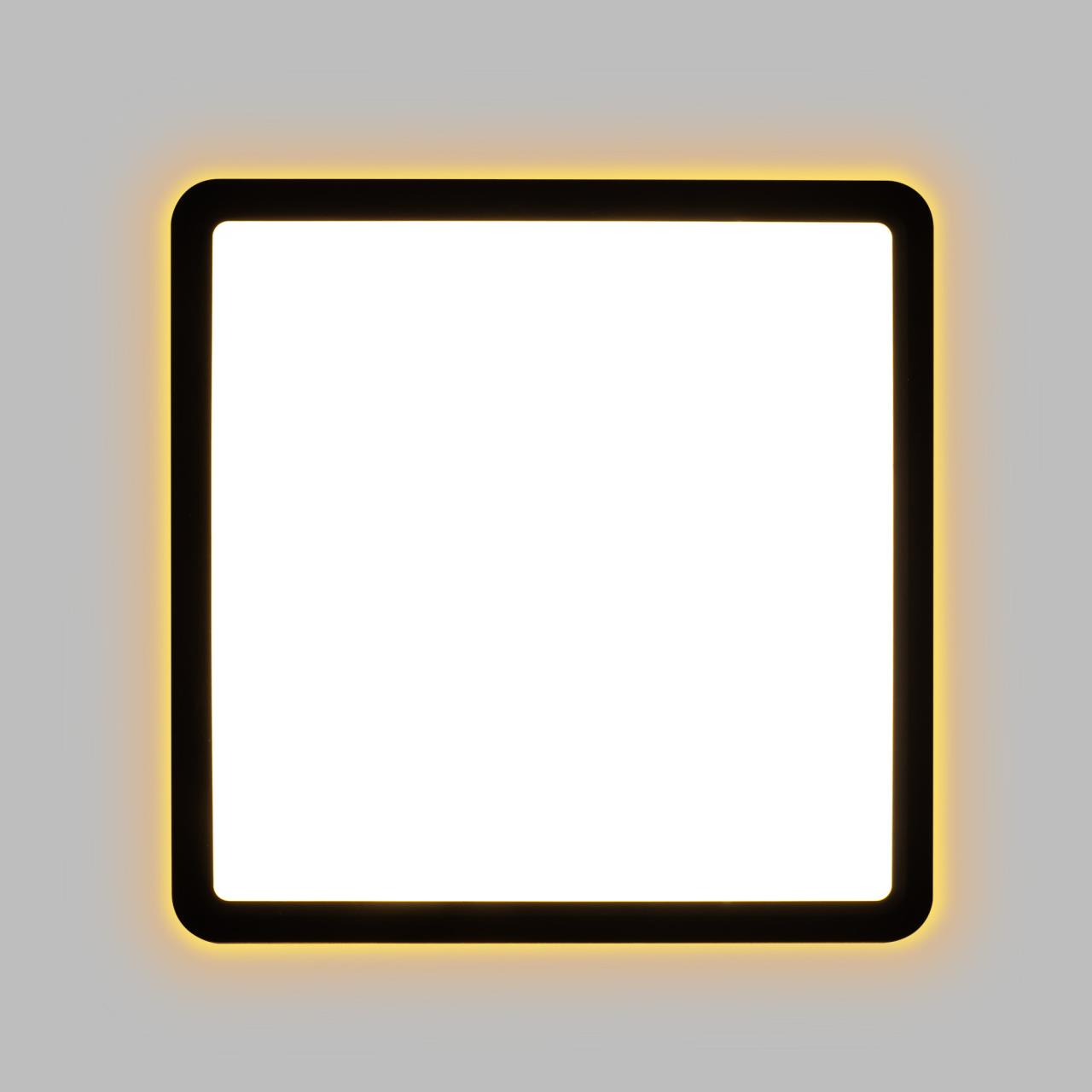 Светильник с подсветкой 20 см, 23W, 3000-5500K, Citilux NORMA CL748K201 LED, черный