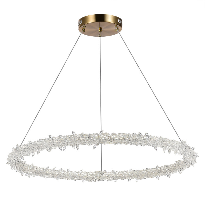 Люстра подвесная 80 см, 73W 3000 - 6500K ST LUCE Lucchero SL6105.213.01 Золотистый