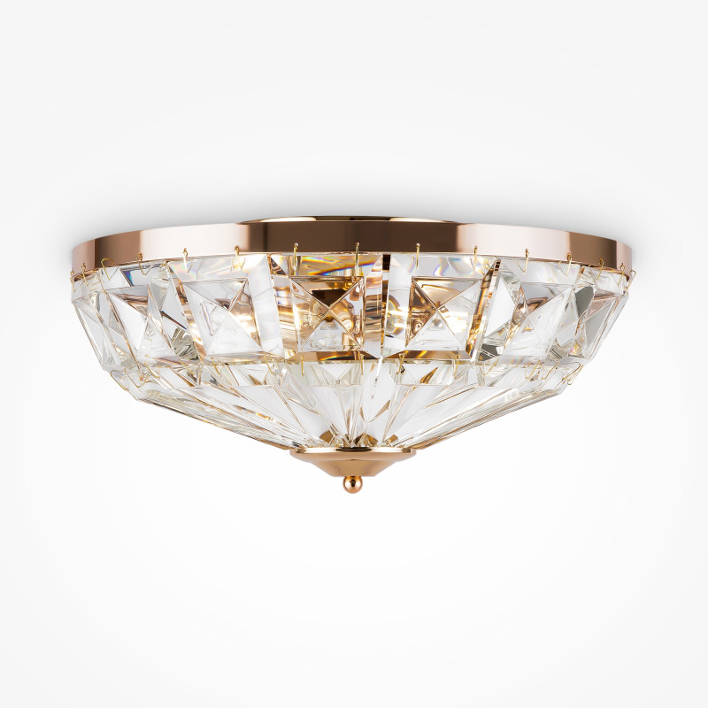 Светильник 40 см, Maytoni Facet MOD094CL-04G, золото