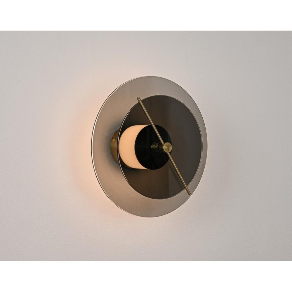 Светильник настенный 25 см, 6W, 3000K, Aployt Pola APL.086.11.06, латунь