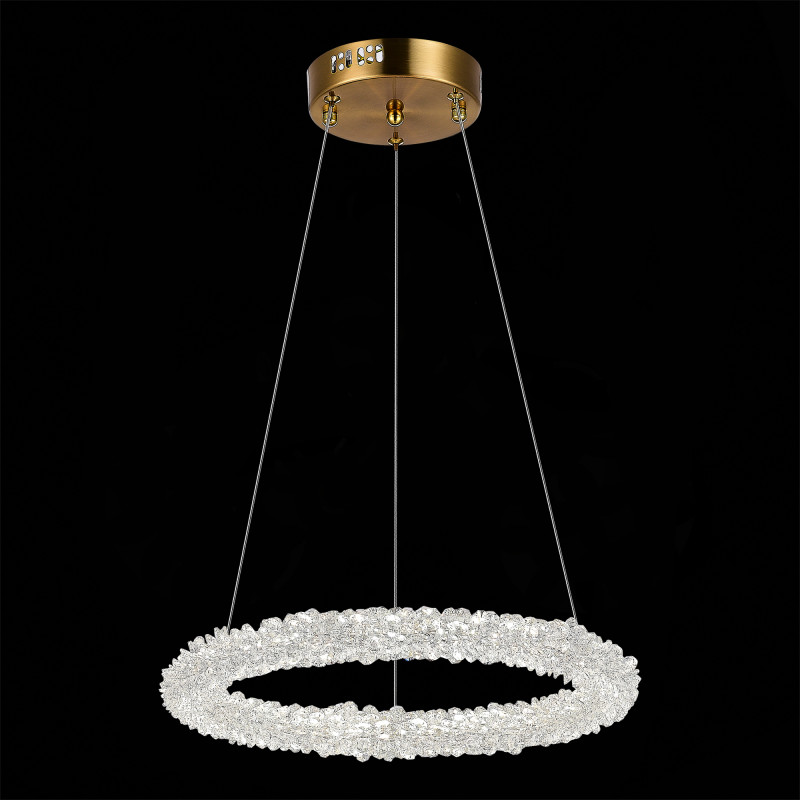 Люстра подвесная 40 см, 25W 3000 - 6500K ST LUCE AVANA SL6110.203.01 Золотистый