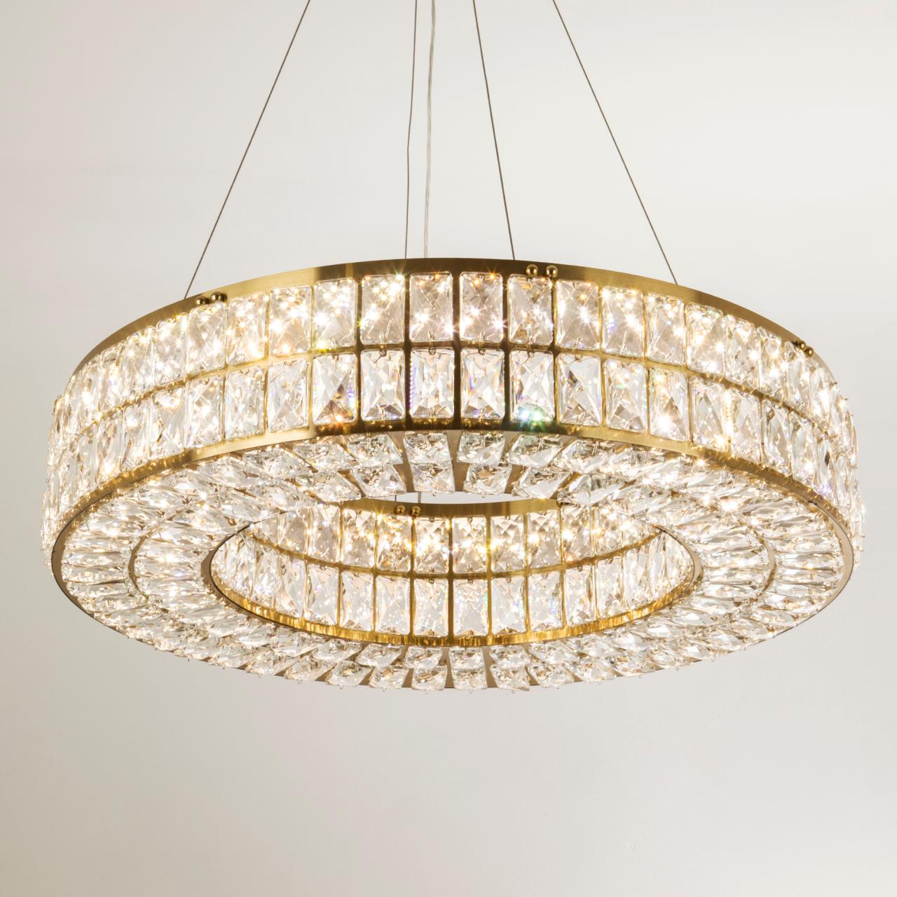 Подвесная люстра *60*120 см, LED 45W, 3000 / 6000K, Латунь MODELUX ML.330.600 BS