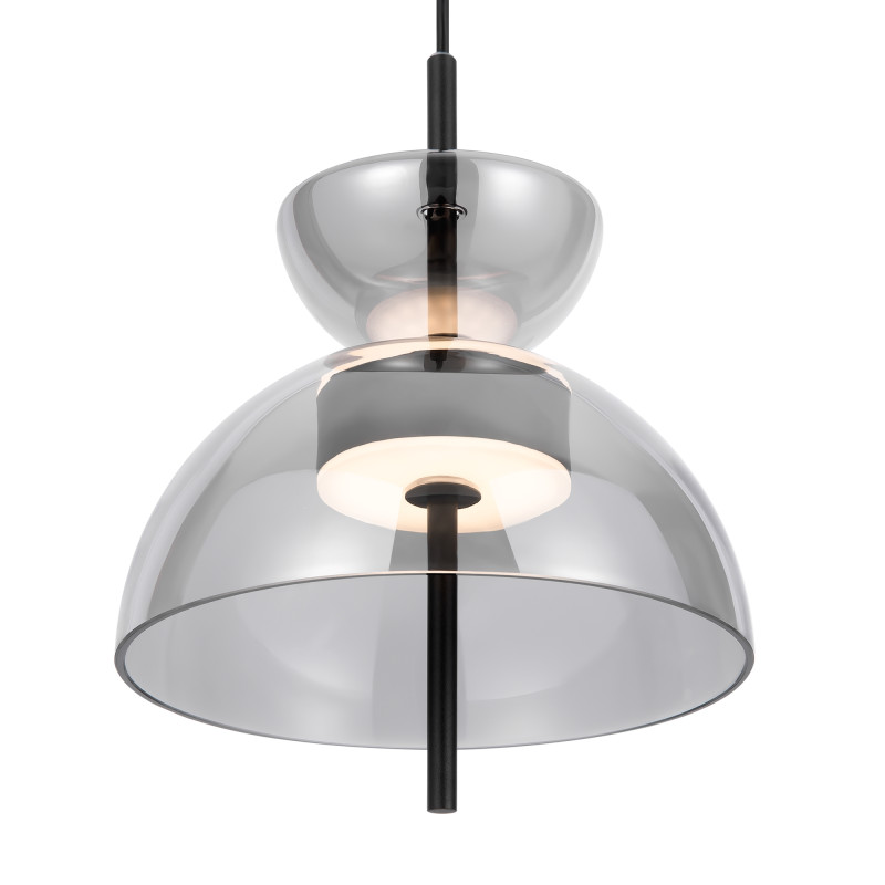 Подвесной светильник  25*57,8 см, LED 1 12W, 3000К, Черный Maytoni Bangkok MOD185PL-L6B3K5