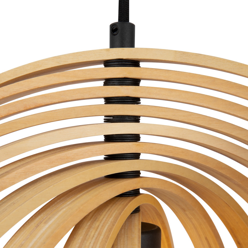 Подвесной светильник  43 см, E27 1 40W, К, Черный Maytoni Roots MOD197PL-01W