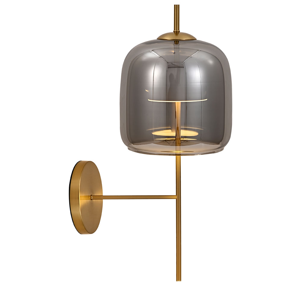 Бра 58*23 см, 1*LED, 9W, 3000K Arte Lamp Padova A2404AP-1SM, Латунь