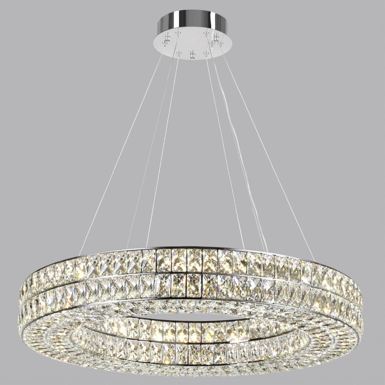 Люстра 60*80*120 см, 1 LED*85W, 4000 К, Odeon Light Panta, хром 4927/85L
