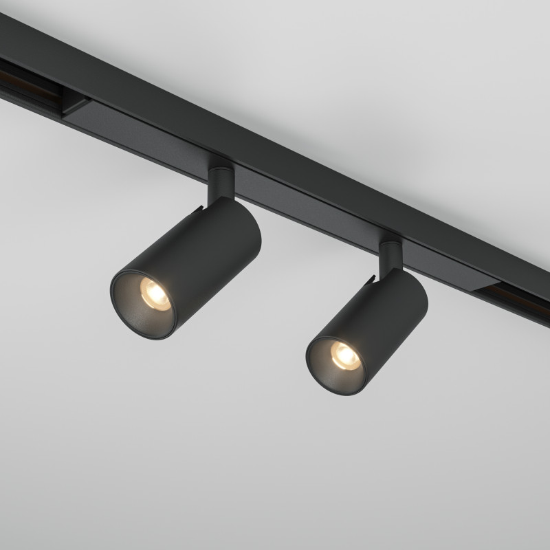 Светильник на шине 2,4*2,4*4,8 см, LED, 6W, 3000-6000К, Maytoni Technical Focus Duo TR176-1-2X3WTW-M-B черный