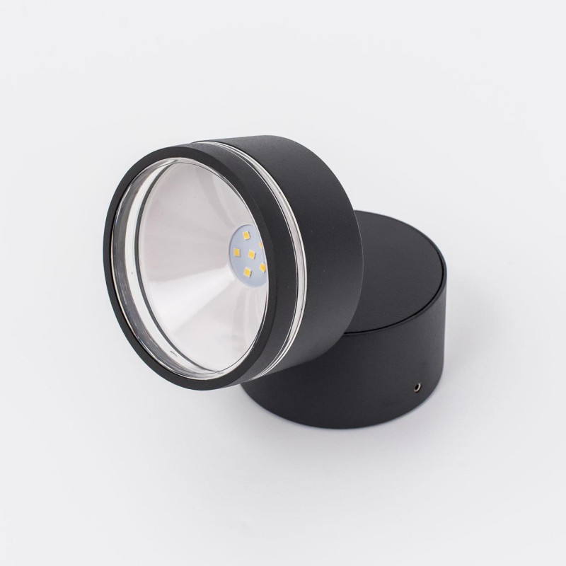 Уличный светодиодный светильник Citilux CLU0008R, LED 6W, 4000K, черный, диаметр 9 см