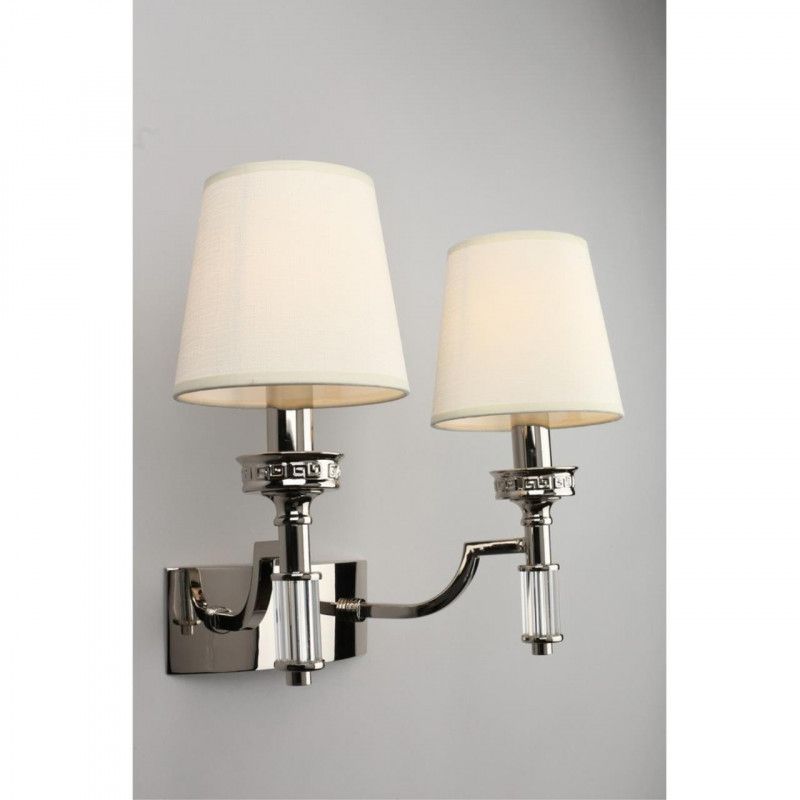 Бра 25*40*34 см, 2*E14, 40W, Aployt Patricia APL.716.01.02, хром