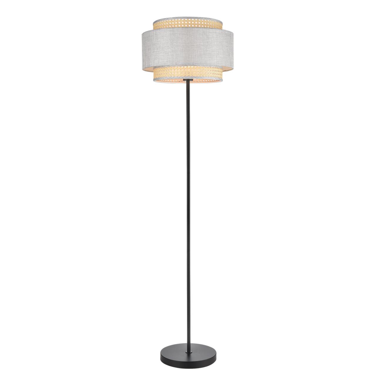 Торшер 40*40*150 см, 1*E27 Lumion Launa 8043/1F черный