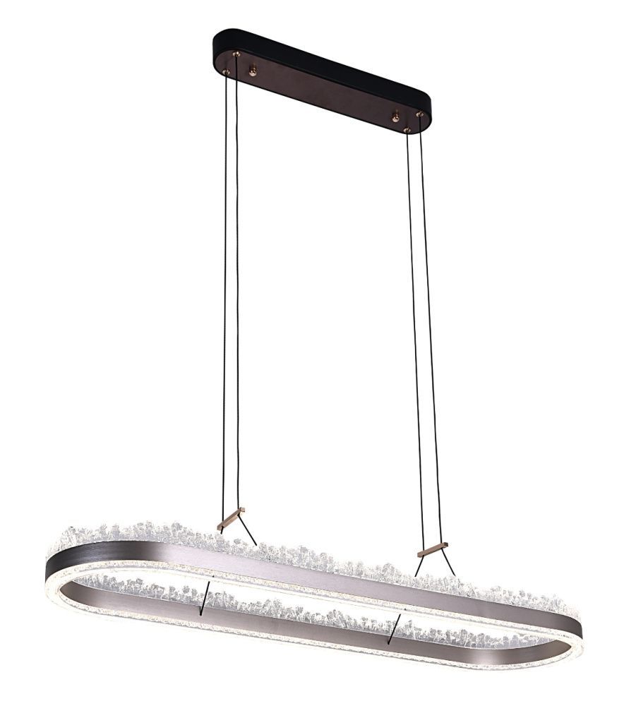 Люстра 8101-L1000, L1000*280 LED, 122W, 3000/4000/6000K, Alva Donna, Никель