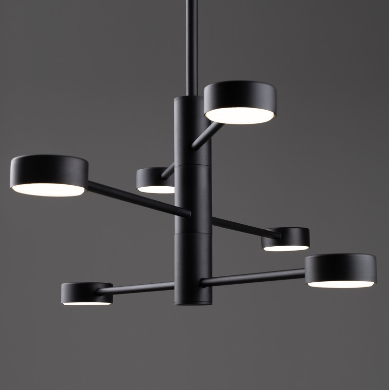 Светильник 85 см, Freya FR5363CL-06B, черный