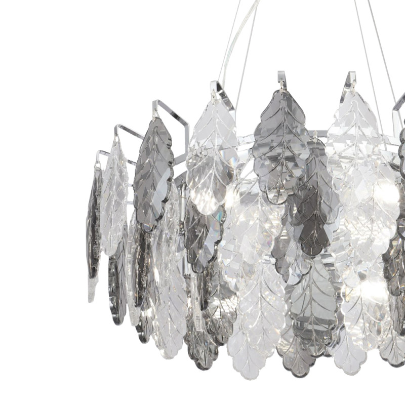 Люстра 60*22 см, 6*E14*60W Хром Crystal Lux TREVI SP6 CHROME