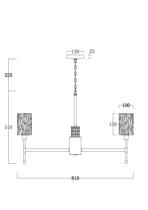 Подвесная люстра Freya Elsa FR5133PL-08CH, диаметр 81 см, хром