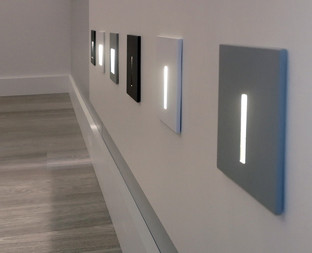 Светильник встраиваемый 8/7 см, LED 1W, 3000K, IP20, 50Lm ITALLINE DL 3020 GREY, серый
