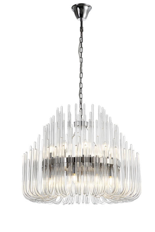 Люстра 80*63 см, 18*E14*40W  Divinare Bianca 6043/02 LM-18 хром