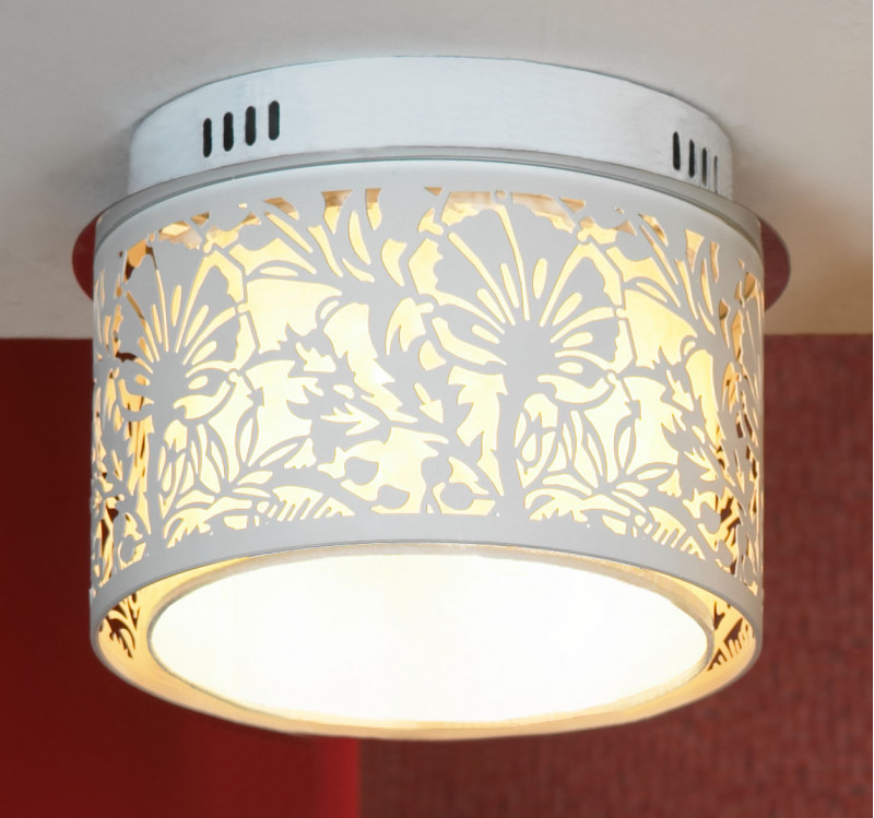 Люстра 26 см Lussole Vetere LSF-2307-04 хром/белый