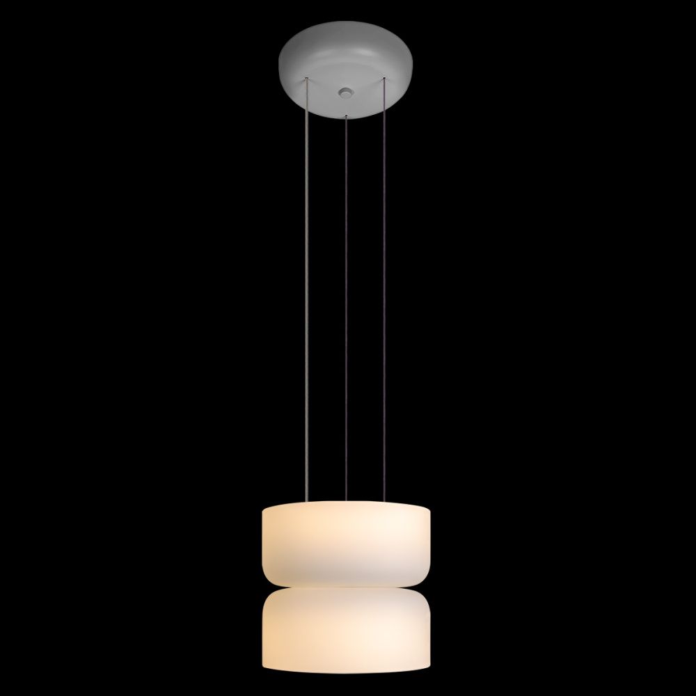 Подвесной светильник 17 см, 12W, 3000K, LOFT IT Totem 10466/2P Milky white, белый