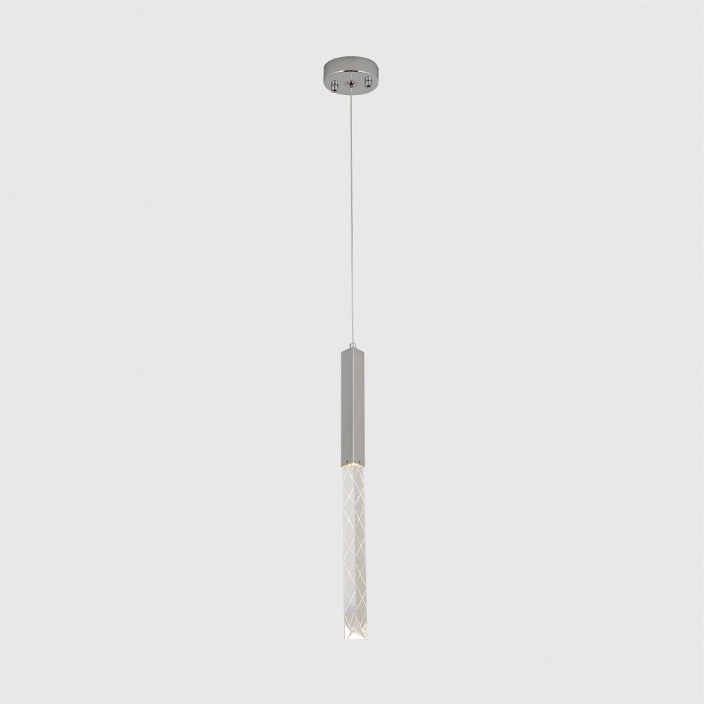 Подвесной светильник 16*16*160 см, LED 5W, 4000K, Хром MODELUX ML.88956.1 CR