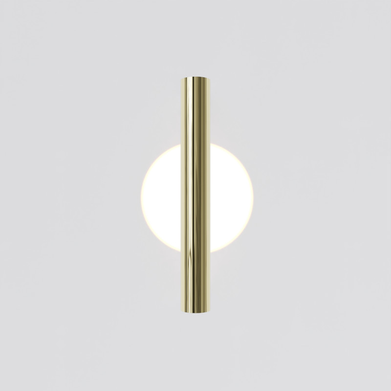 Бра 10,2*4,5*35 см, LED, 3000К, Maytoni Theorema MOD288WL-L5G3K золотой