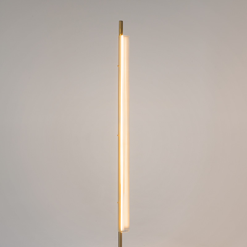Торшер 25*148 см, LED 15W 3000K Maytoni Modern Loom MOD258FL-L15BS3K латунь