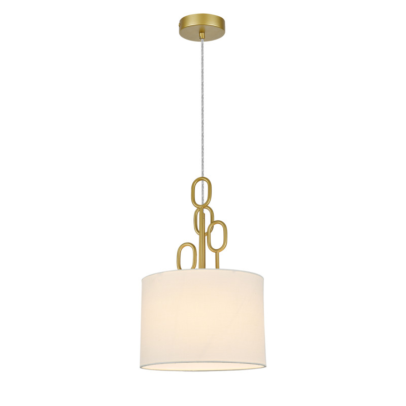 Подвесной светильник 25 см, Indigo Amali 13026/1P Gold V000478, золото, 13026/1P Gold