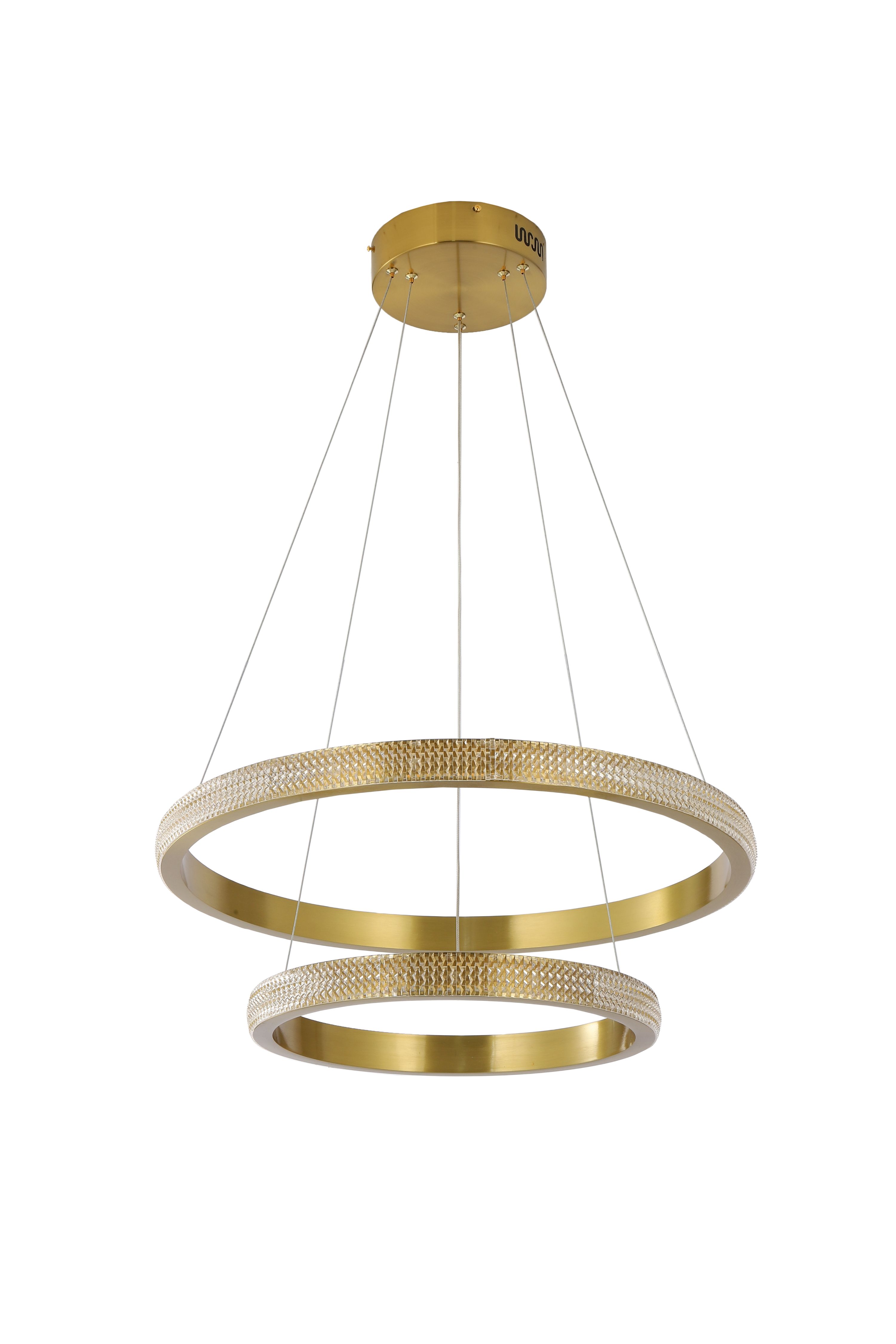 Светильник подвесной 40/60/80 см, LED 63W 3000/4000/6000K бронза Zortes Lidia ZRS.30110.63