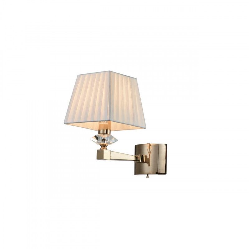 Бра 25*15*24 см, 1*E14, 40W, Aployt Dominka APL.722.11.01, золотой