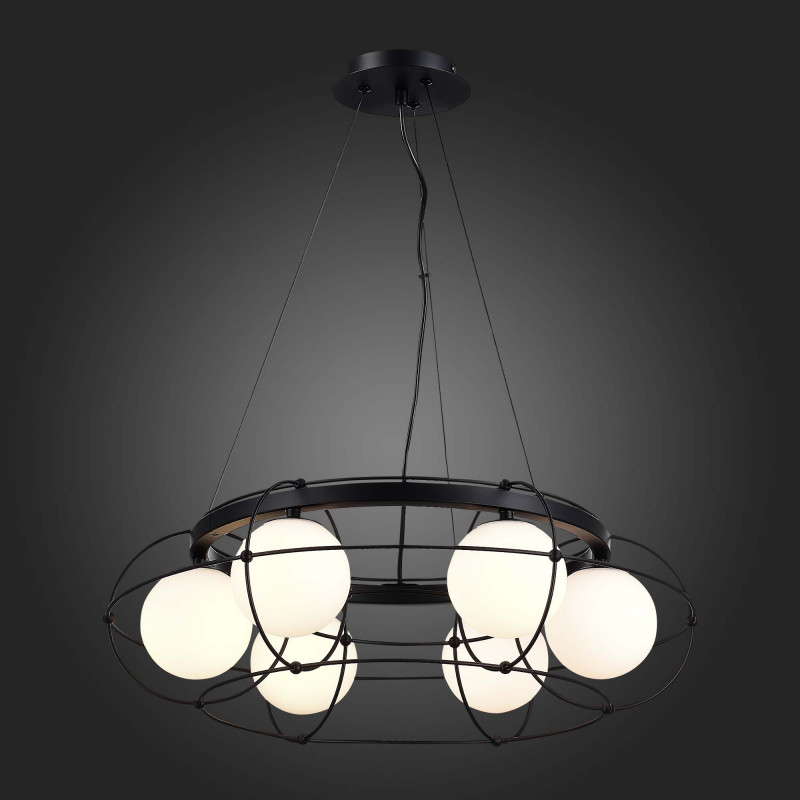 Люстра подвесная 61 см, ST LUCE BEATA SL1189.403.06 Черный