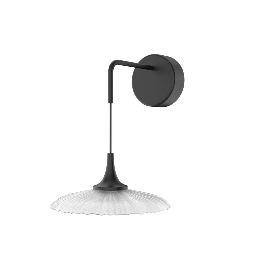 Бра 15*18,5 см, 1*LED, 4W, 4000K, Favourite Wilet 4656-1W, чернный матовый