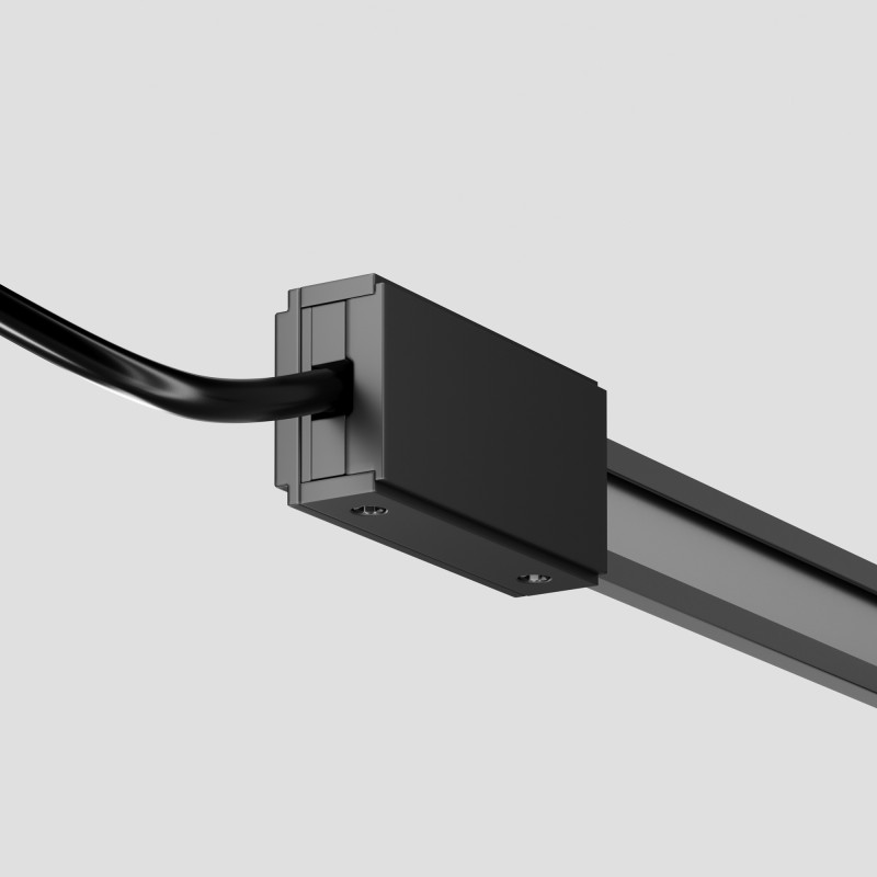 Ввод питания Flexity 1,3*4,2*2,1 см, Maytoni Technical Accessories for tracks Flexity TRA200B-11B-100 черный