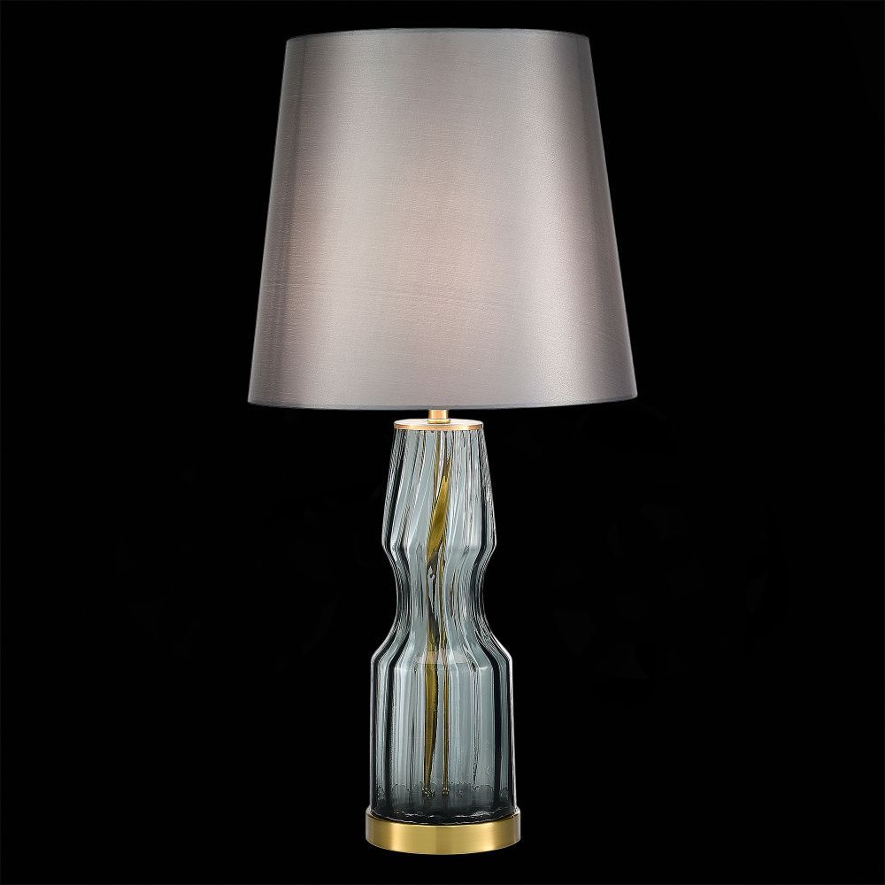 Настольная лампа 1*E27*40W, St Luce Saya SL1005.104.01, дымчатый / латунь