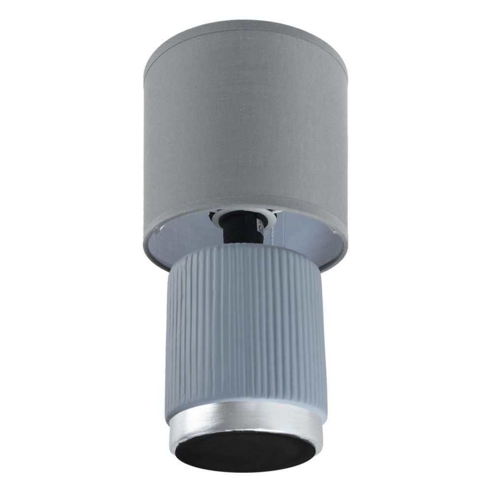 ПОДАРОК ПРИ ЗАКАЗЕ ОТ 30 000 руб - Настольная лампа 13*13*27 см, 1*E14*40W, серый