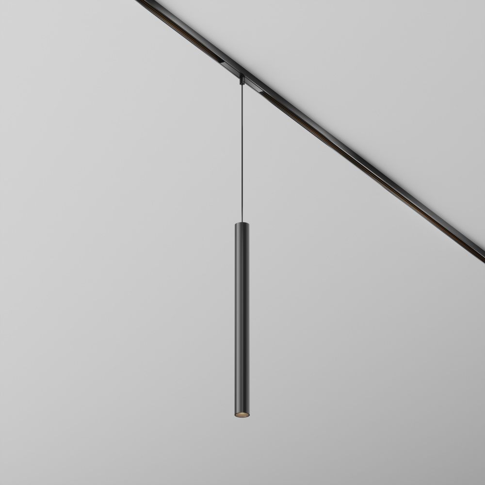 Трековый светильник Focus Led Exility X 4000K 7Вт 36° 16*1*-40 см, *LED*7W, 700K, Maytoni Technical  TR245-7W4K-B, Черный