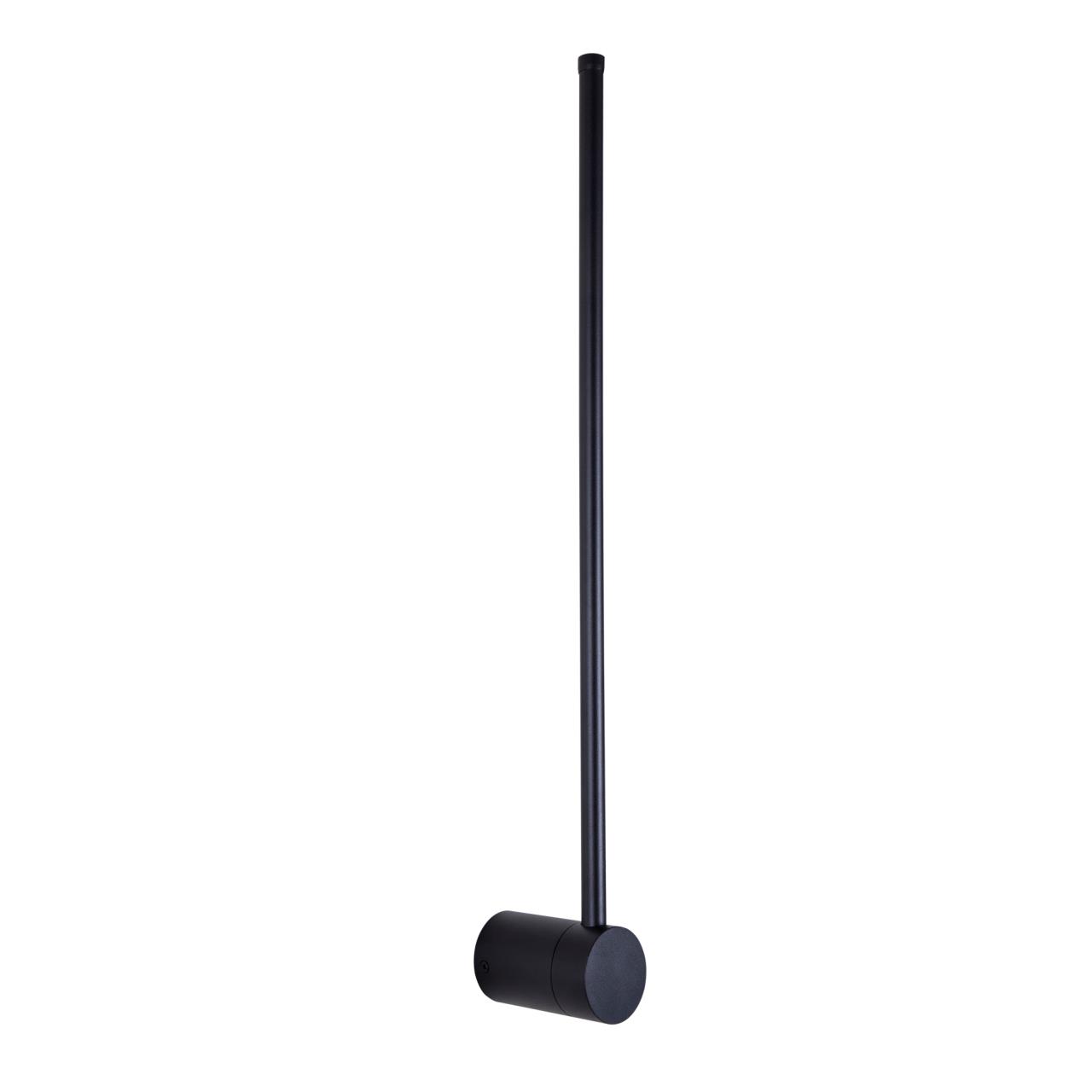 Бра 6*10*63 см, LED 17W, 3000 / 6000K, Черный LED4U L7271-600 BK