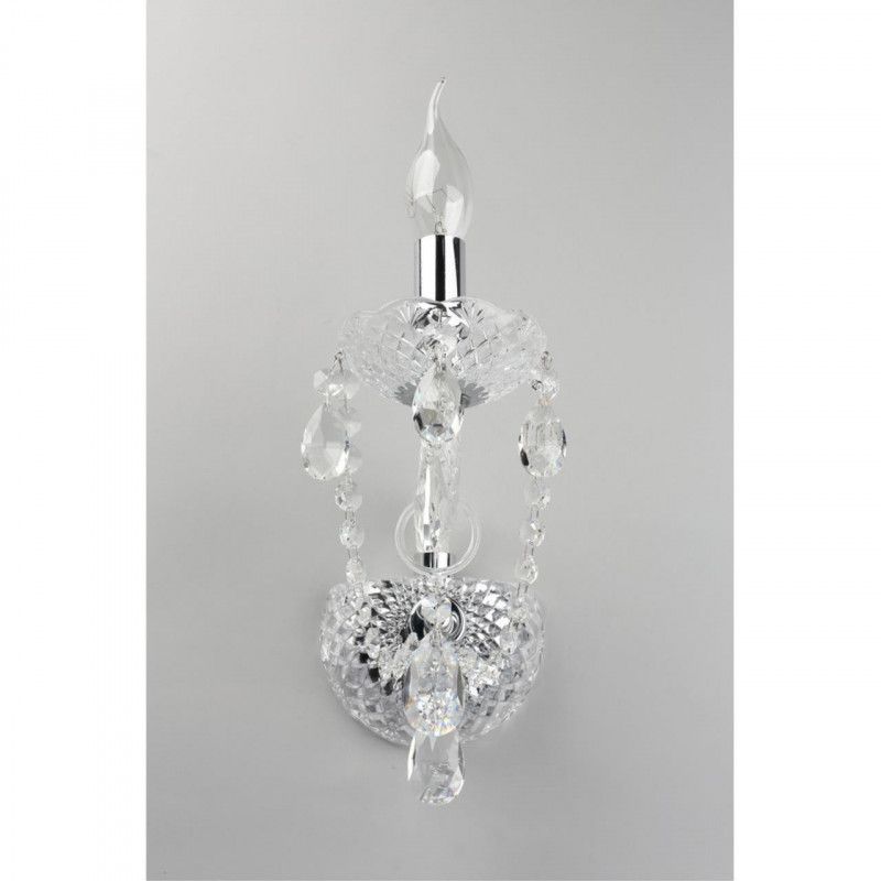 Бра 12*33 см, 1*E14, 40W, Aployt Koletta APL.755.01.01, хром