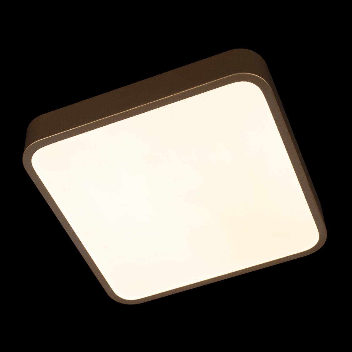 Потолочный светильник 30*30*5 см, 1*LED*24W 4000K золото LOFT IT Flims 10228/C