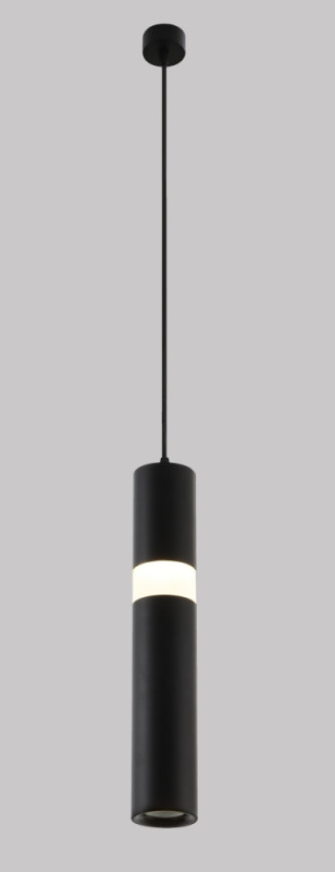 Светильник подвесной 6 см, 1*5W/10W/15W, 4000K, Crystal Lux CLT 038C360 BL Черный