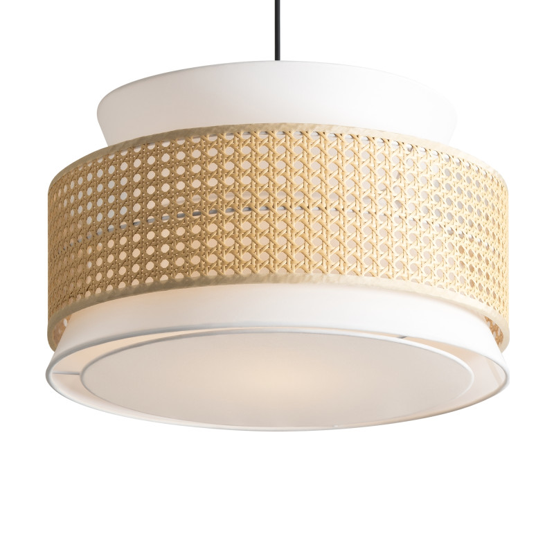 Подвесной светильник 40*211 см, E27, 60W, Freya Weave FR5492PL-01B черный