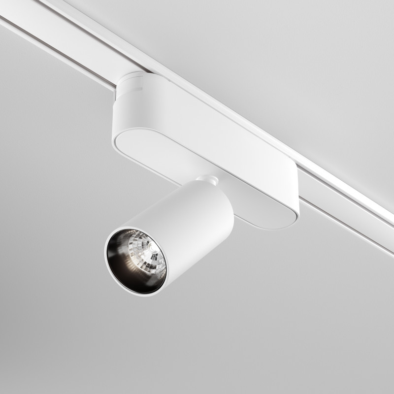Трековый светильник 3,1*11,5*9,7 см, LED 5W, 4000К, Белый Maytoni Focus LED TR103-1-5W4K-M-W