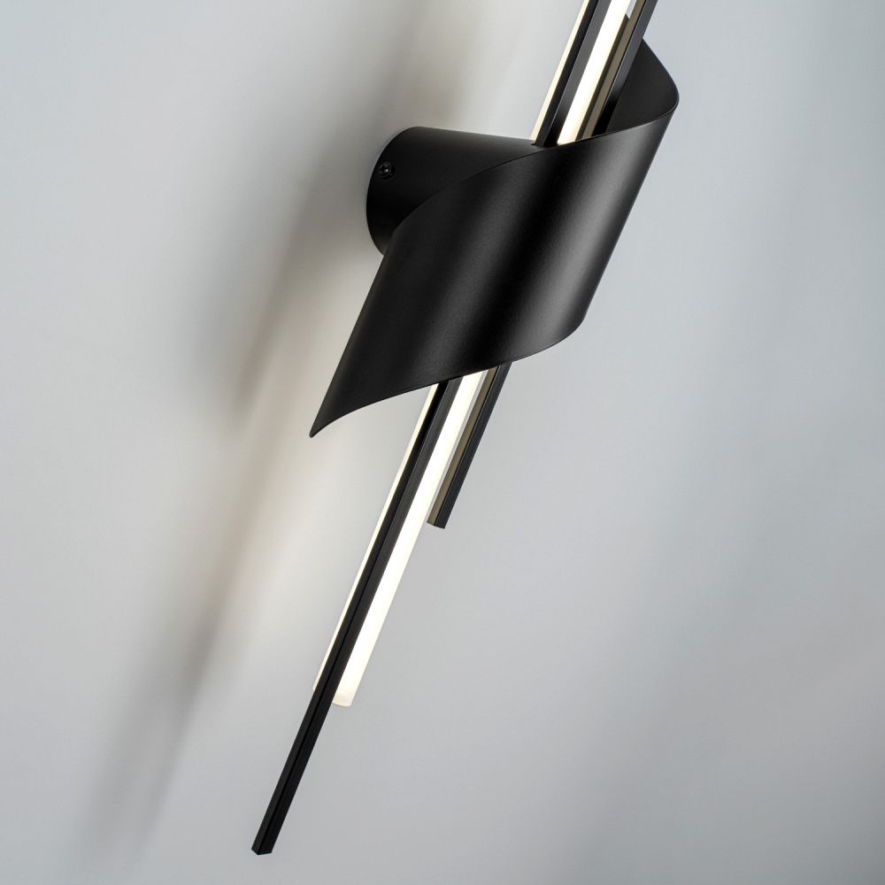 Бра 12*11*-64 см, *LED*6W, 4200K, Modelux  ML.655.650 BK, Чёрный