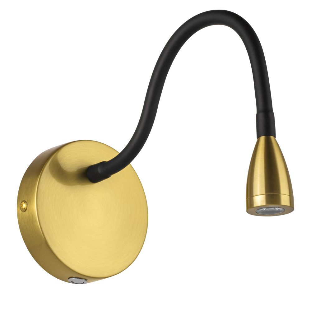 Бра *10*26 см, 3000K, Lightstar Muro III 808637, Черный