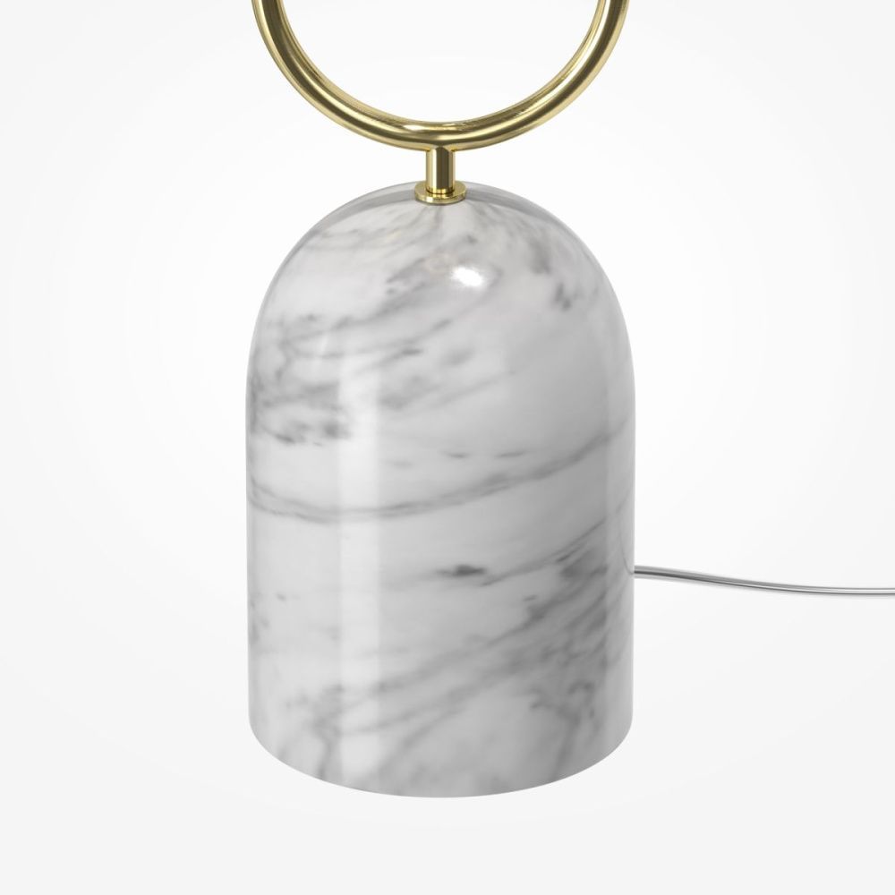 Торшер 125 см, 24W, 3000K, Maytoni Ikebana MOD463FL-L24BS3K, латунь