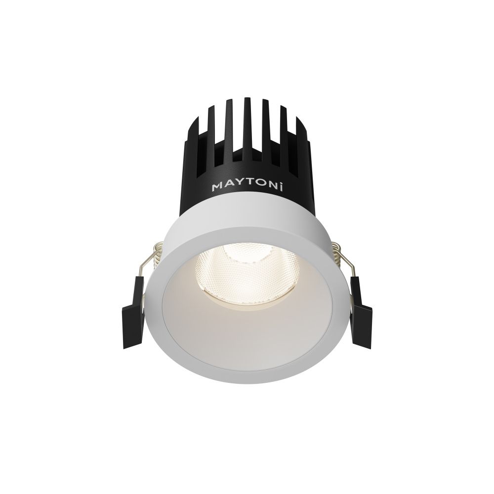 Встраиваемый светильник  DL117-15W-4K-W **-9,8 см, *LED*15W, 4000K, Maytoni technical Dip DL117-15W-4K-W, Белый