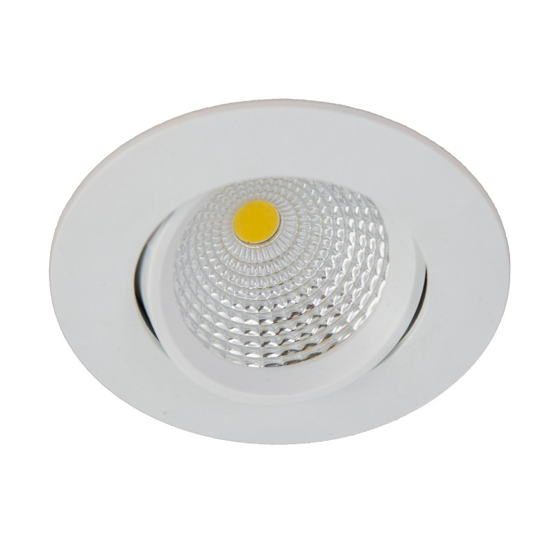 Встраиваемый светильник 10 см, 7W, 4000К, Citilux CLD0057N Каппа, белый