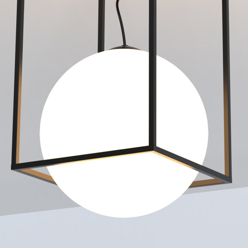 Светильник 28,5*28,5*53,5 см, E27 * 1 20W,  Mantra Desigual 7604, черный