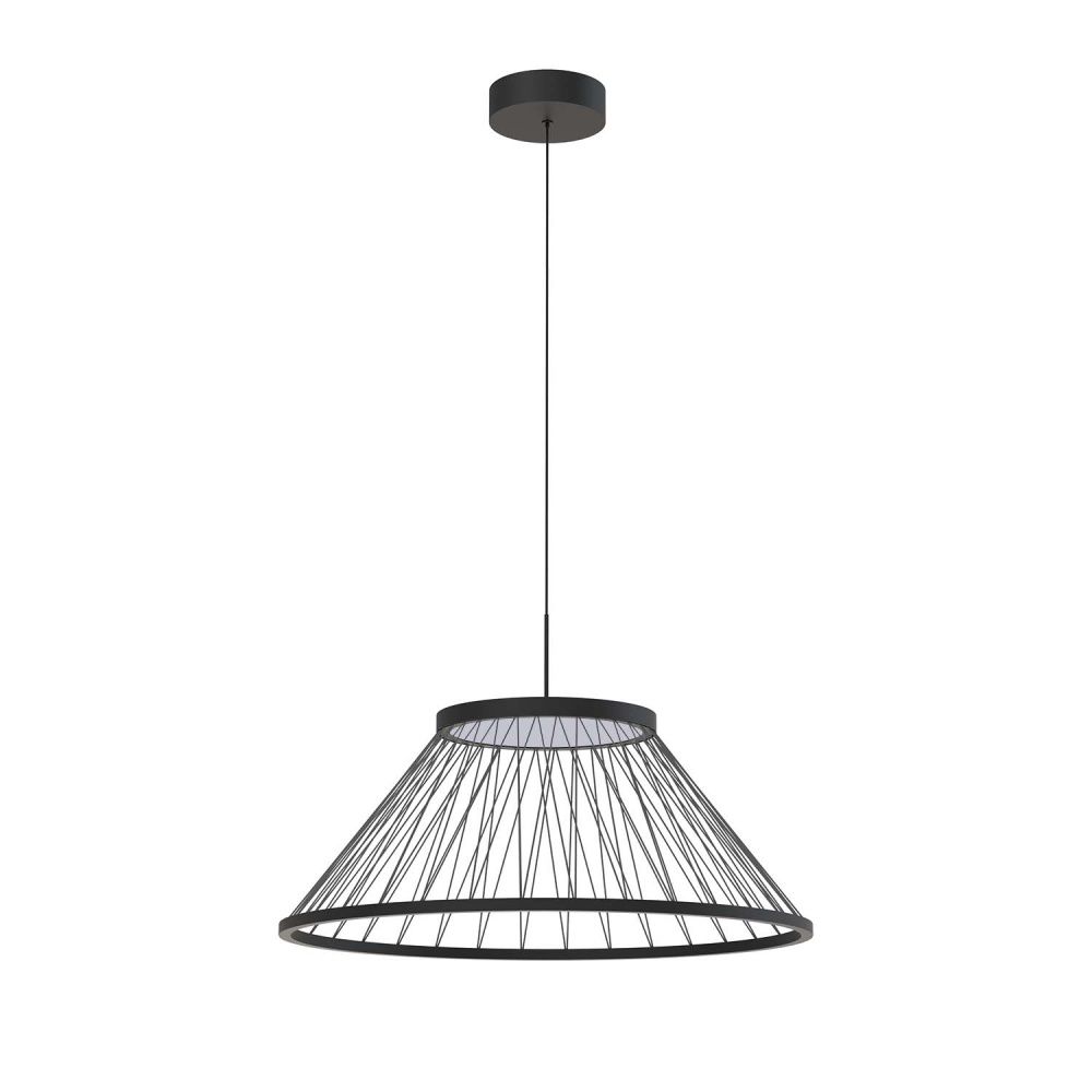 Подвес 60*40-150 см, 6*LED, 16W, 4000K, Favourite Fibra 4633-6P, золотой матовый