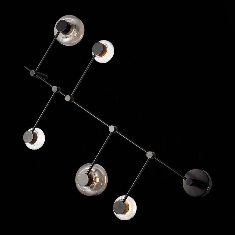 Светильник настенно-потолочный 107*69 см, 15W 3000K ST LUCE VALLO SL6005.401.05 Черный