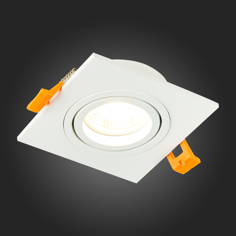 Встраиваемый светильник 9/8 см, GU10, IP20 ST LUCE ST251.508.01 Белый