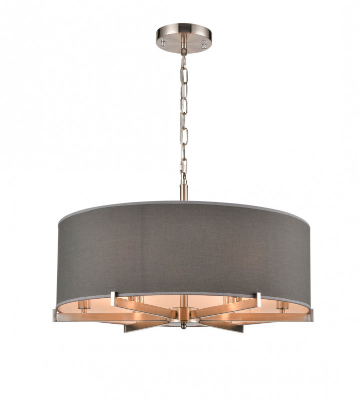 Подвесная люстра Vele Luce Camellia VL4203P26, диаметр 63 см, хром